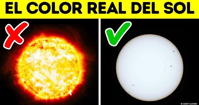 ¿Por Qué El Sol Es De Color Amarillo?