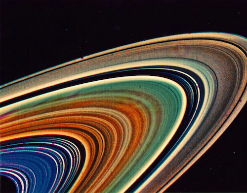 ¿Qué Color Es Saturno Y Su Anillo?