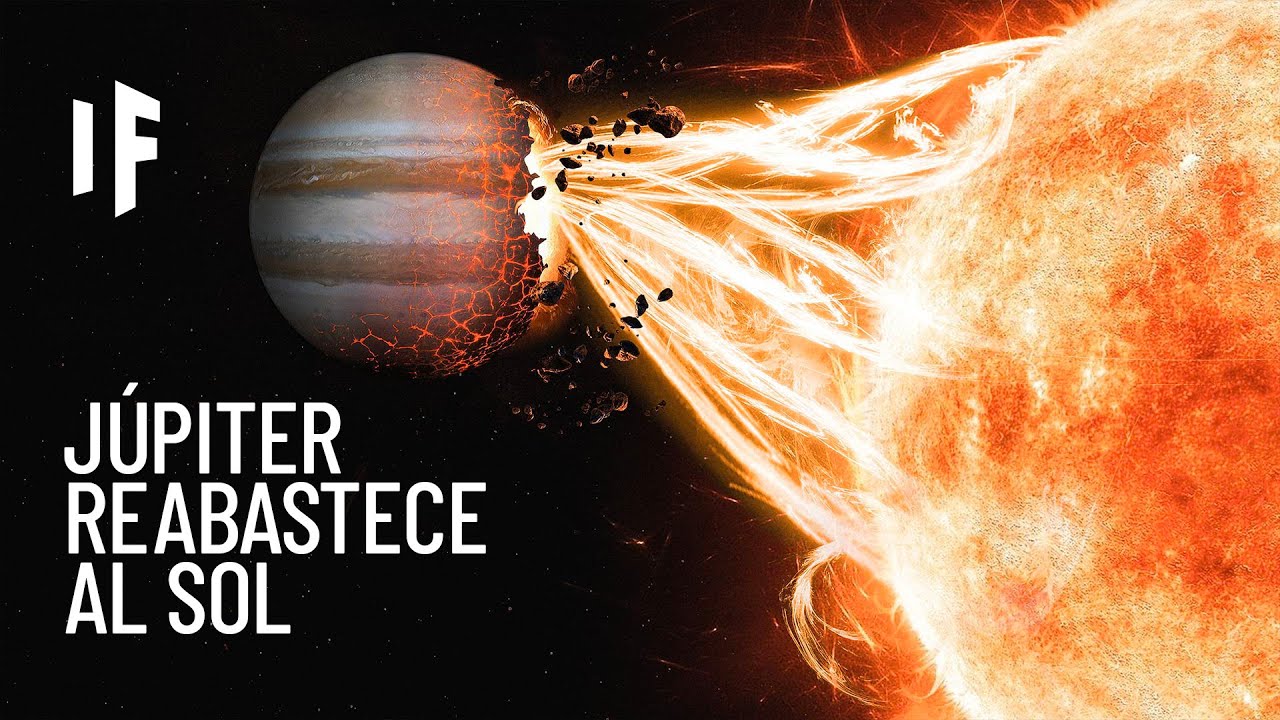 ¿Qué Pasaría Si Júpiter Se Estrellara Con El Sol?